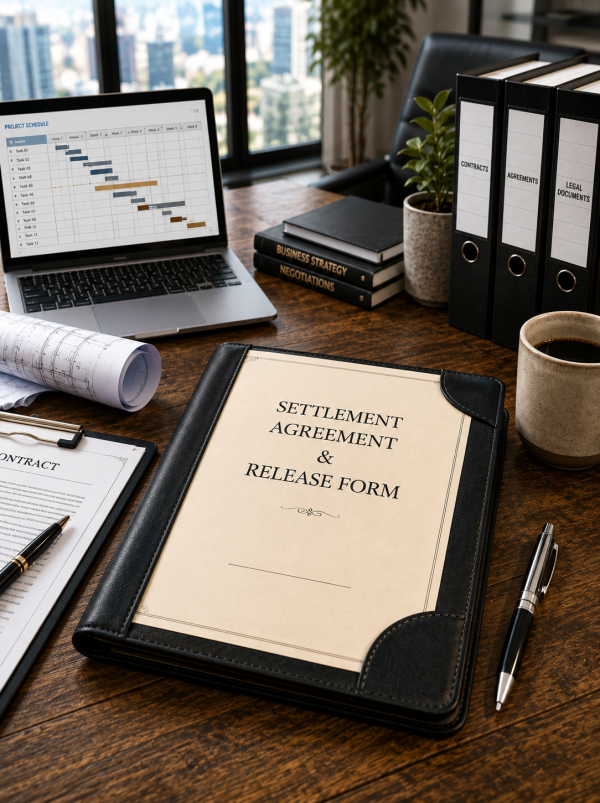 Settlement Agreement & Release Form